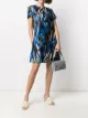 Image 2 of La Doublej floral-print satin short dress
