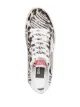 Golden Goose Superstar zebra low-top sneakers