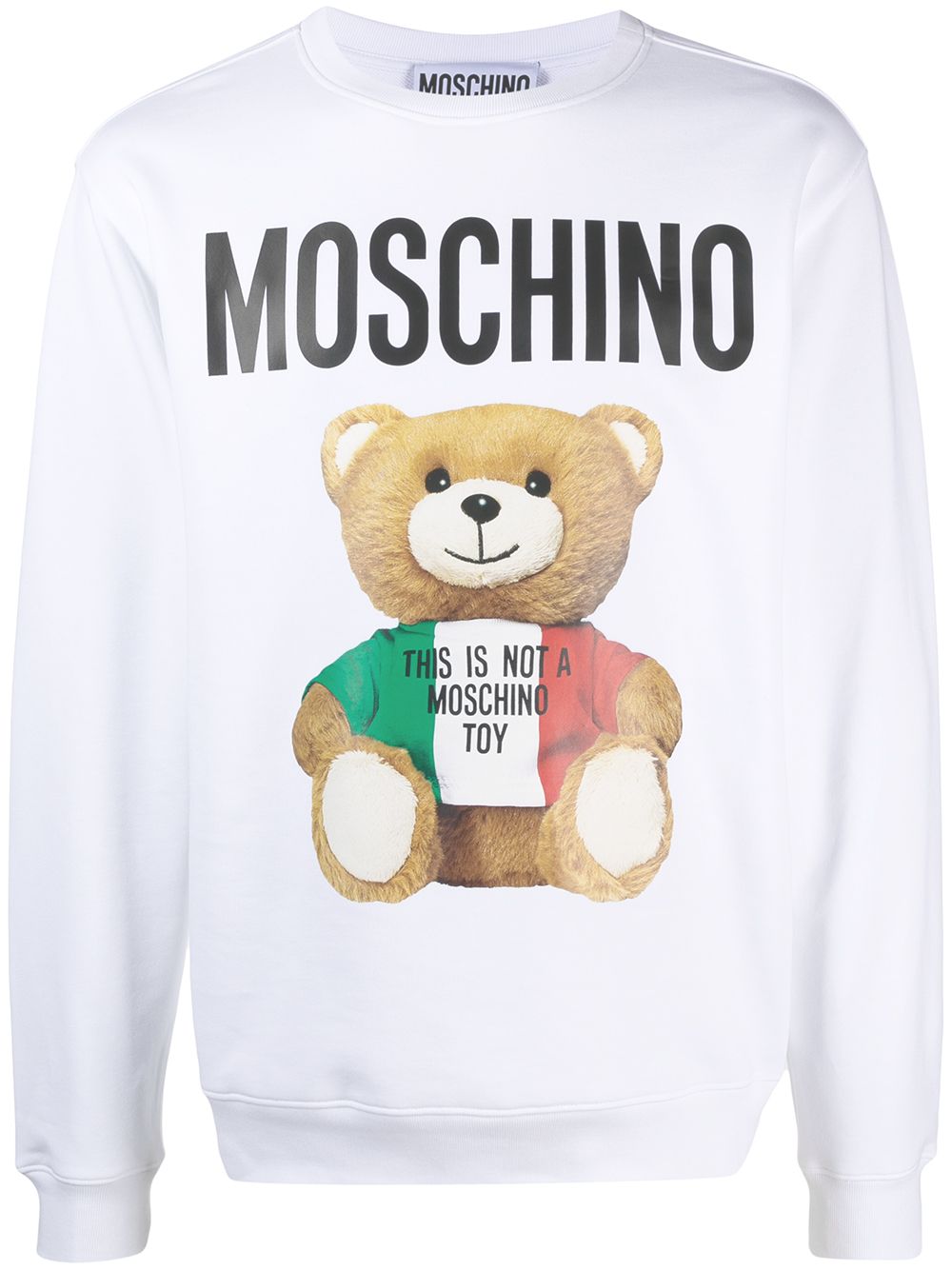 фото Moschino толстовка teddy bear с круглым вырезом