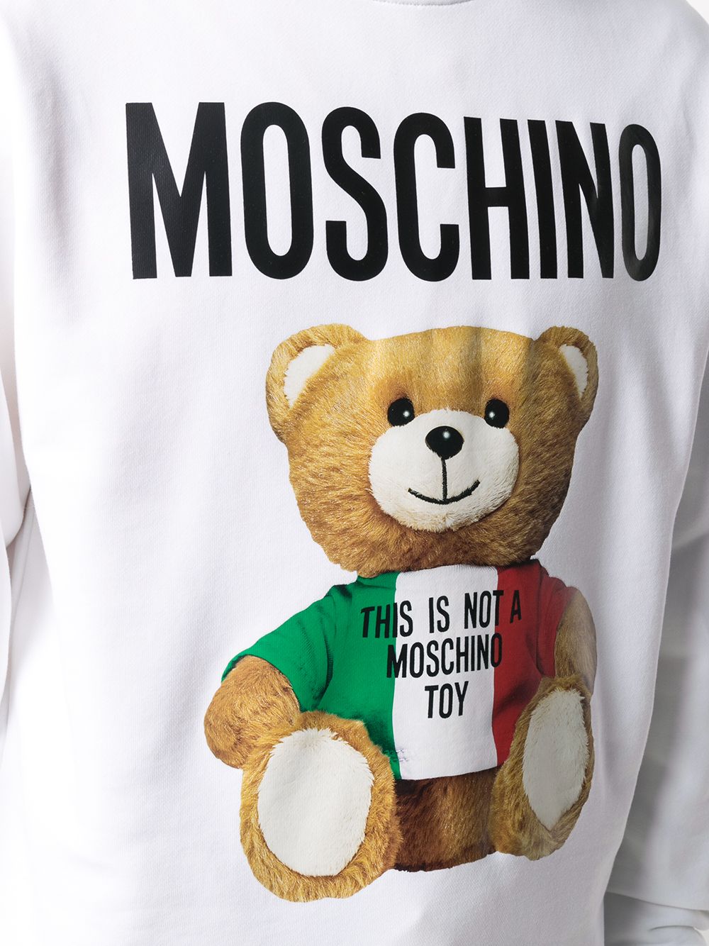 фото Moschino толстовка teddy bear с круглым вырезом