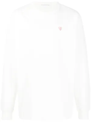 alexander wang monogram crew sweat