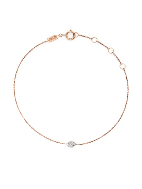 Djula 18kt rose gold Eye diamond charm bracelet
