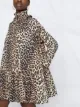 GANNI Vestito corto con ruches