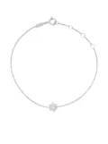 Djula 18kt white gold Sun diamond chain bracelet - Silver