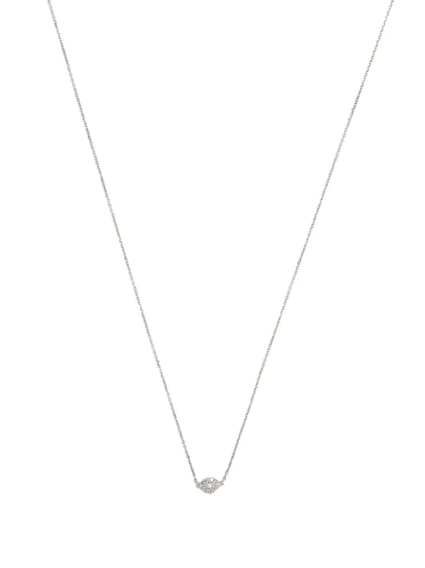 Djula 18kt white gold Eye diamond necklace
