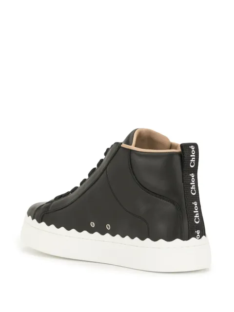chloe trainers black