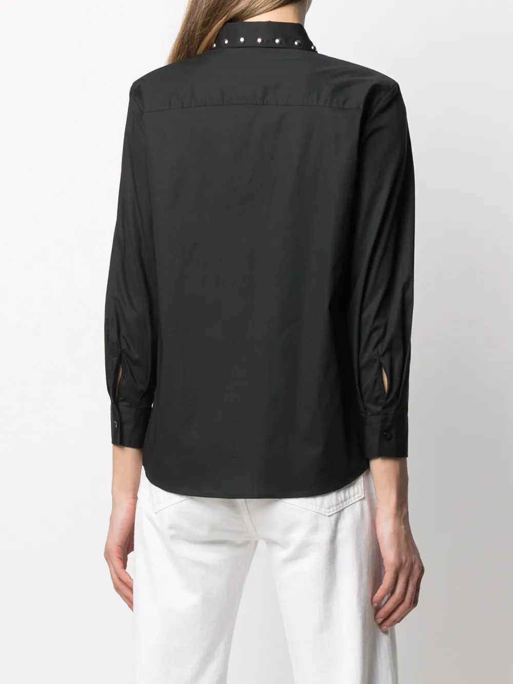 фото Love moschino рубашка с заклепками