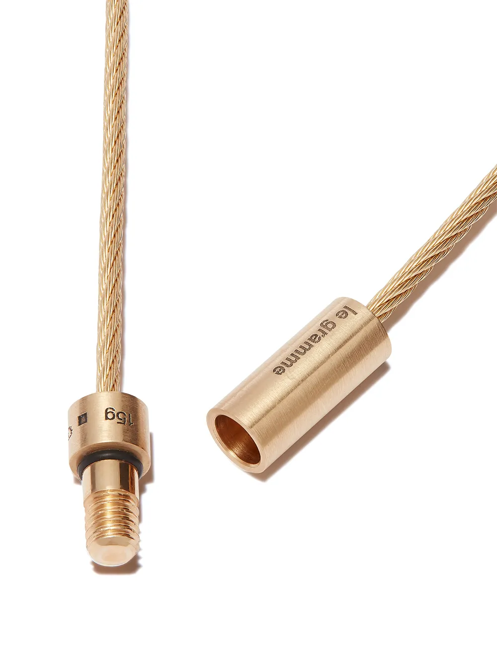 фото Le gramme браслет le câble из желтого золота