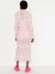 yuhan wang ruffled floral print dress