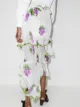 yuhan wang grape embroidered skirt