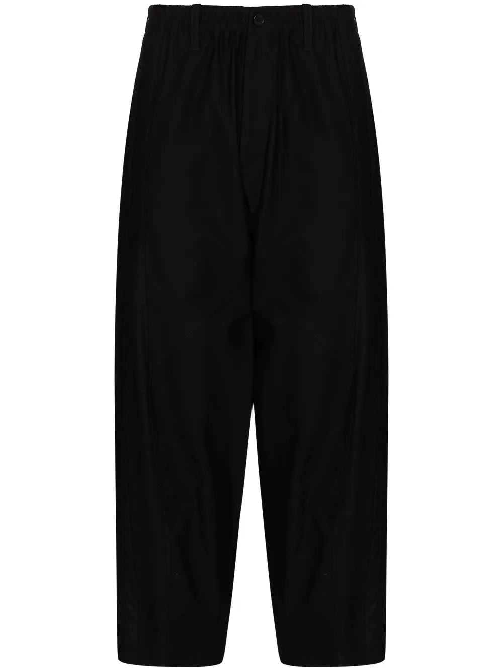 фото Yohji yamamoto укороченные брюки свободного кроя
