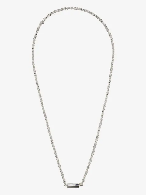 Le Gramme sterling silver Segment cable-chain necklace