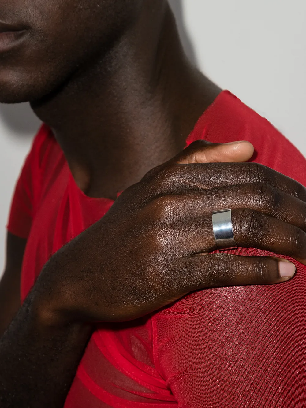 Le Gramme Gepolijste ring - Zilver