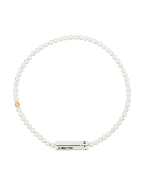 Le Gramme Le 11g brushed bead bracelet