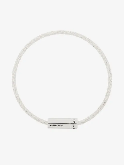 Le Gramme Le 9g polished cable bracelet