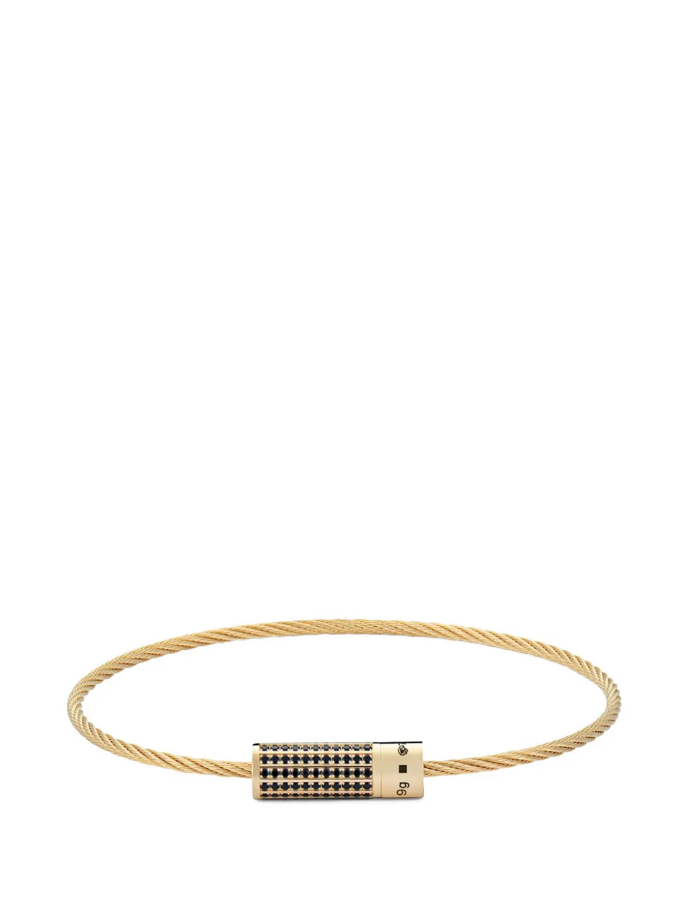 Le Gramme Le 9g Cable diamond bracelet · 19