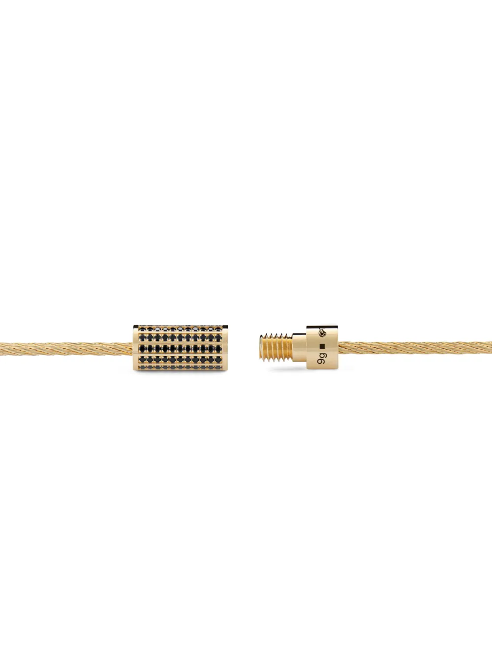  Le Gramme 18kt 9g Gelbgoldarmband Im Kabeldesign 