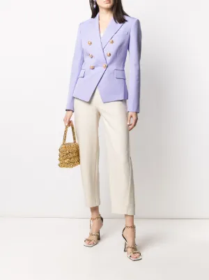 balmain lilac blazer