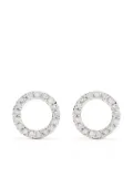 Djula 18kt yellow gold diamond Circle earrings