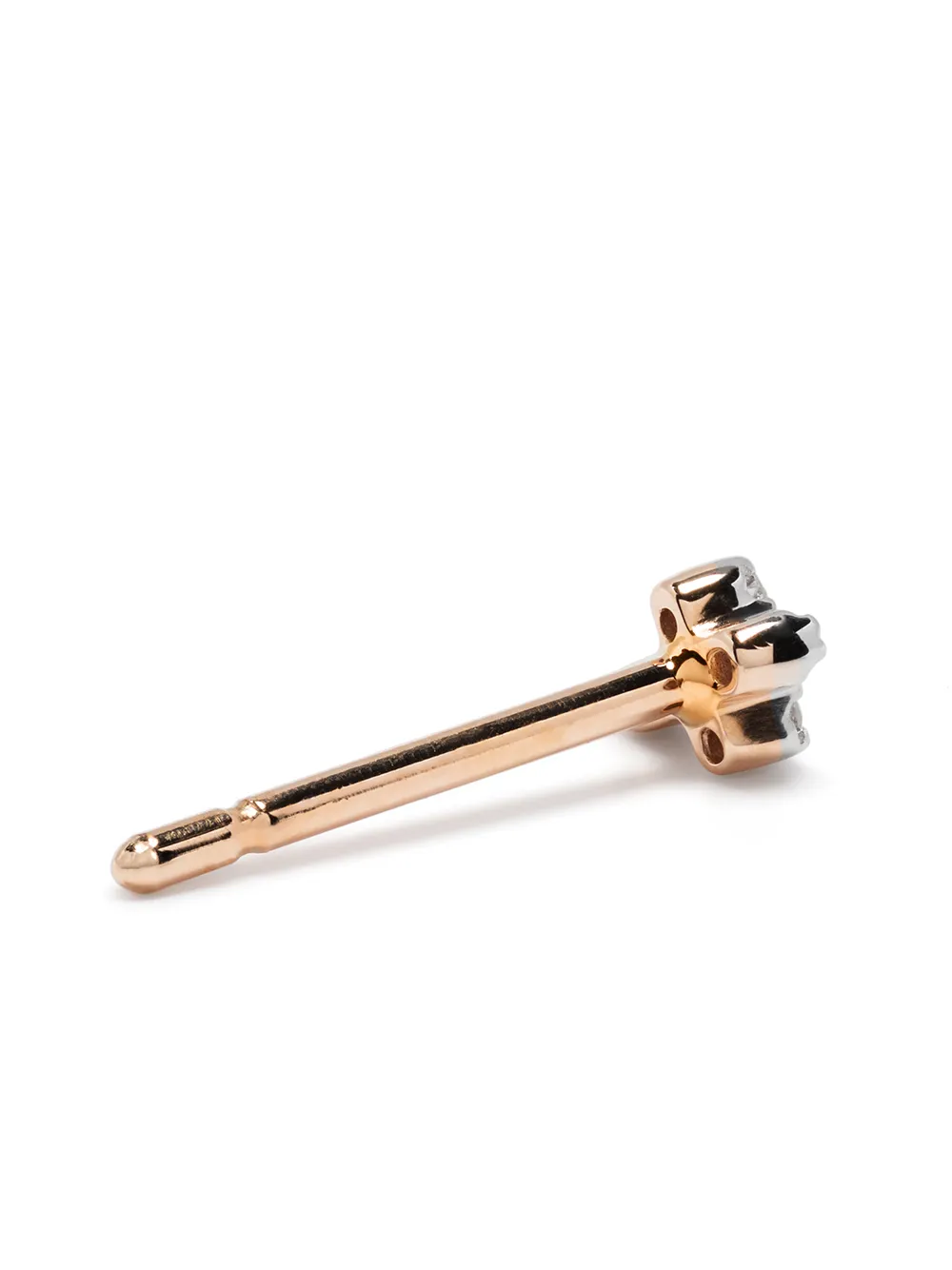 Djula Orecchini Cross in oro rosa 18kt con diamanti | Gioielli | Image 4
