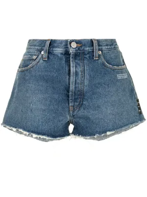 Off White Short Shorts For Women Farfetch