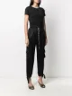 Versace Jeans Couture gathered front T-shirt