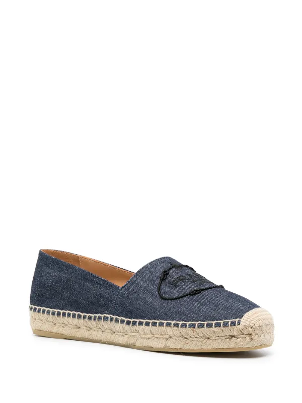 prada denim espadrilles