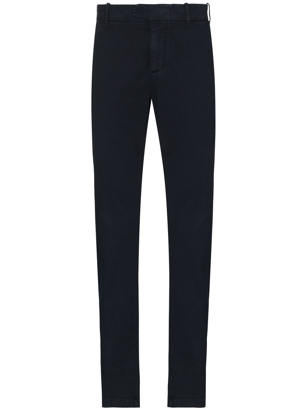 Eleventy Straight Leg Trousers In Blue