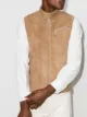 Image 2 of Eleventy suede padded gilet