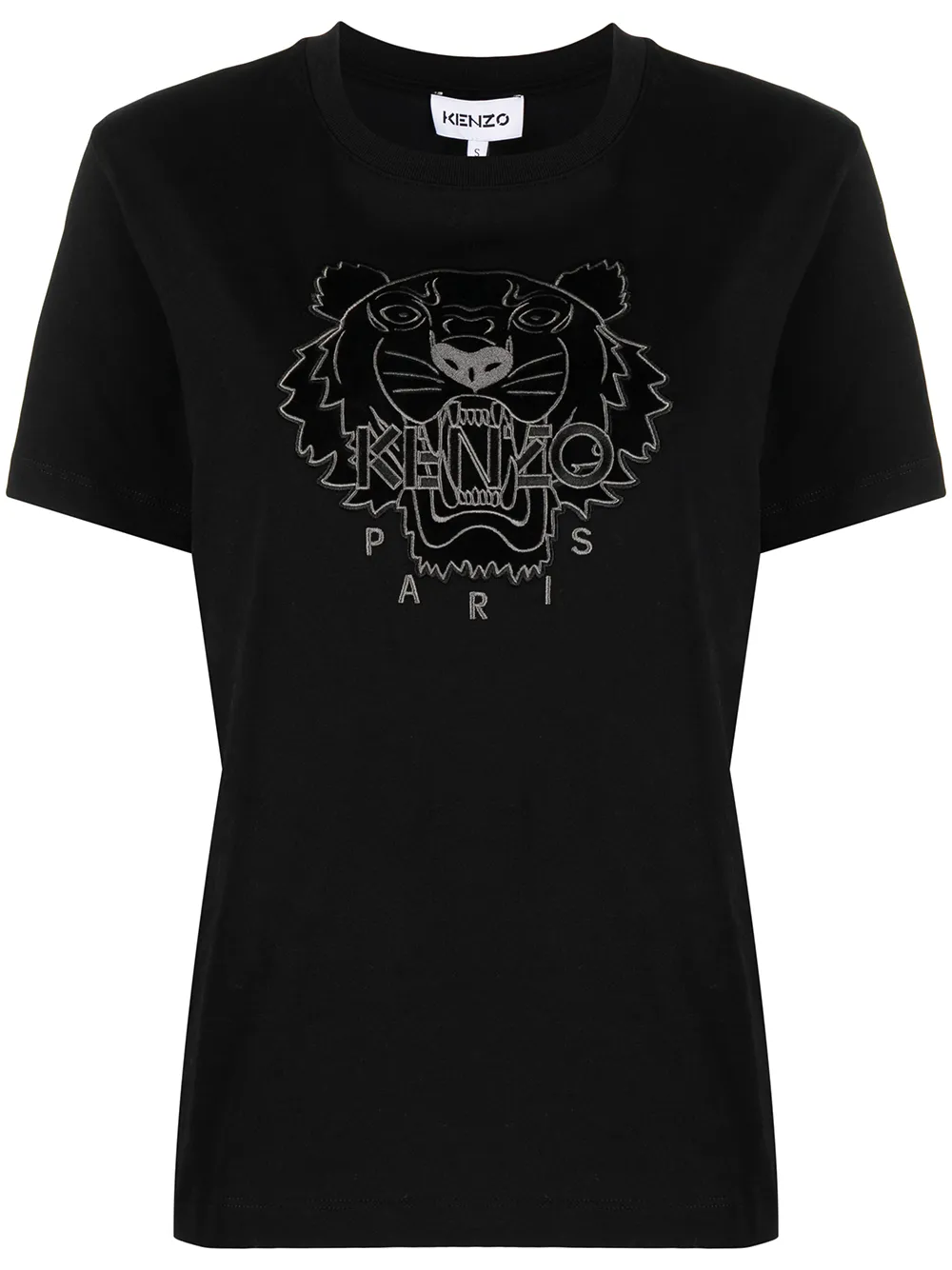 

Kenzo playera con motivo Tiger - Negro