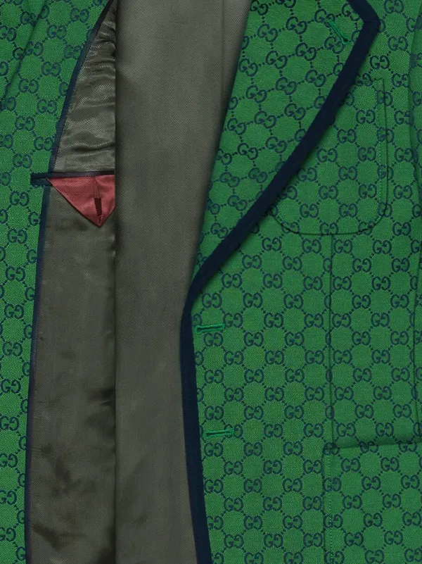gucci green blazer
