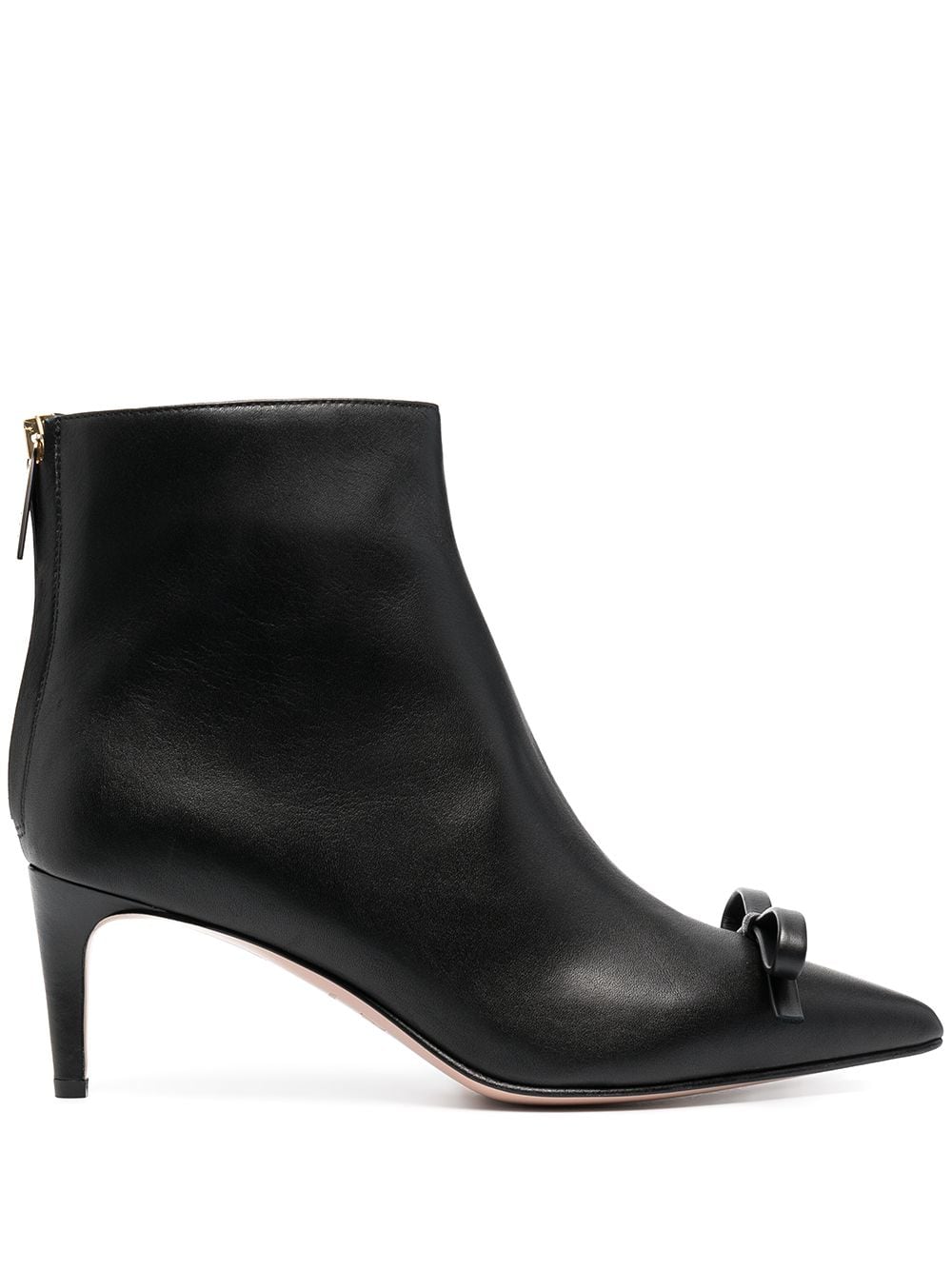 RED(V) Sandie bow-detail ankle boots - Black