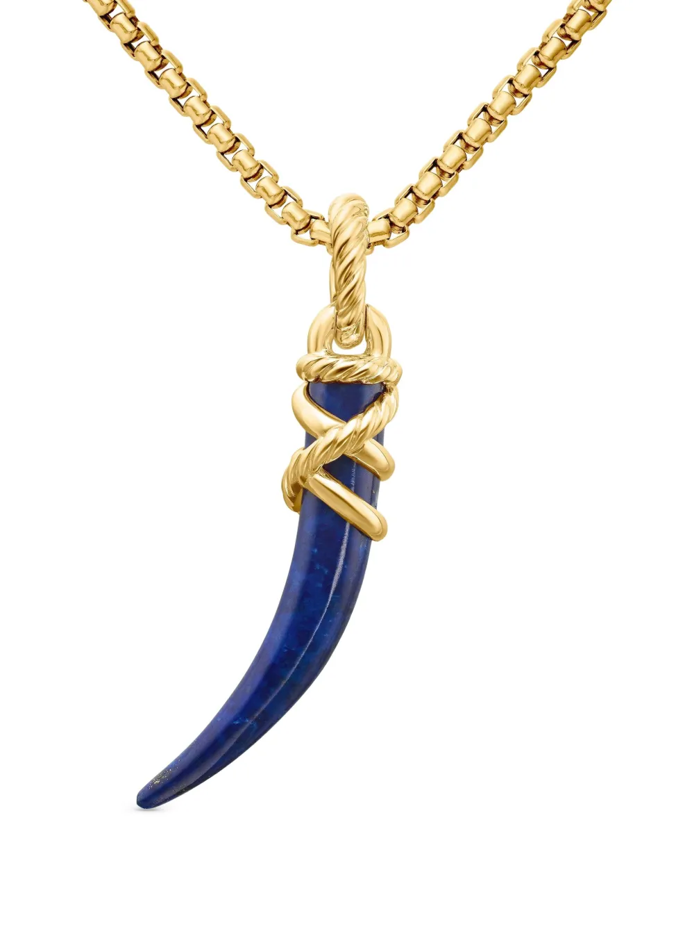 David Yurman Tusk アミュレット 42mm 18Kイエローゴールド - ゴールドトーン David Yurman Tusk アミュレット 42mm 18Kイエローゴールド - ゴールドトーン