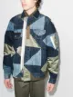 Image 2 of Sacai x Hank Willis patchwork reversible bomber jacker