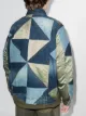 Sacai x Hank Willis patchwork reversible bomber jacker