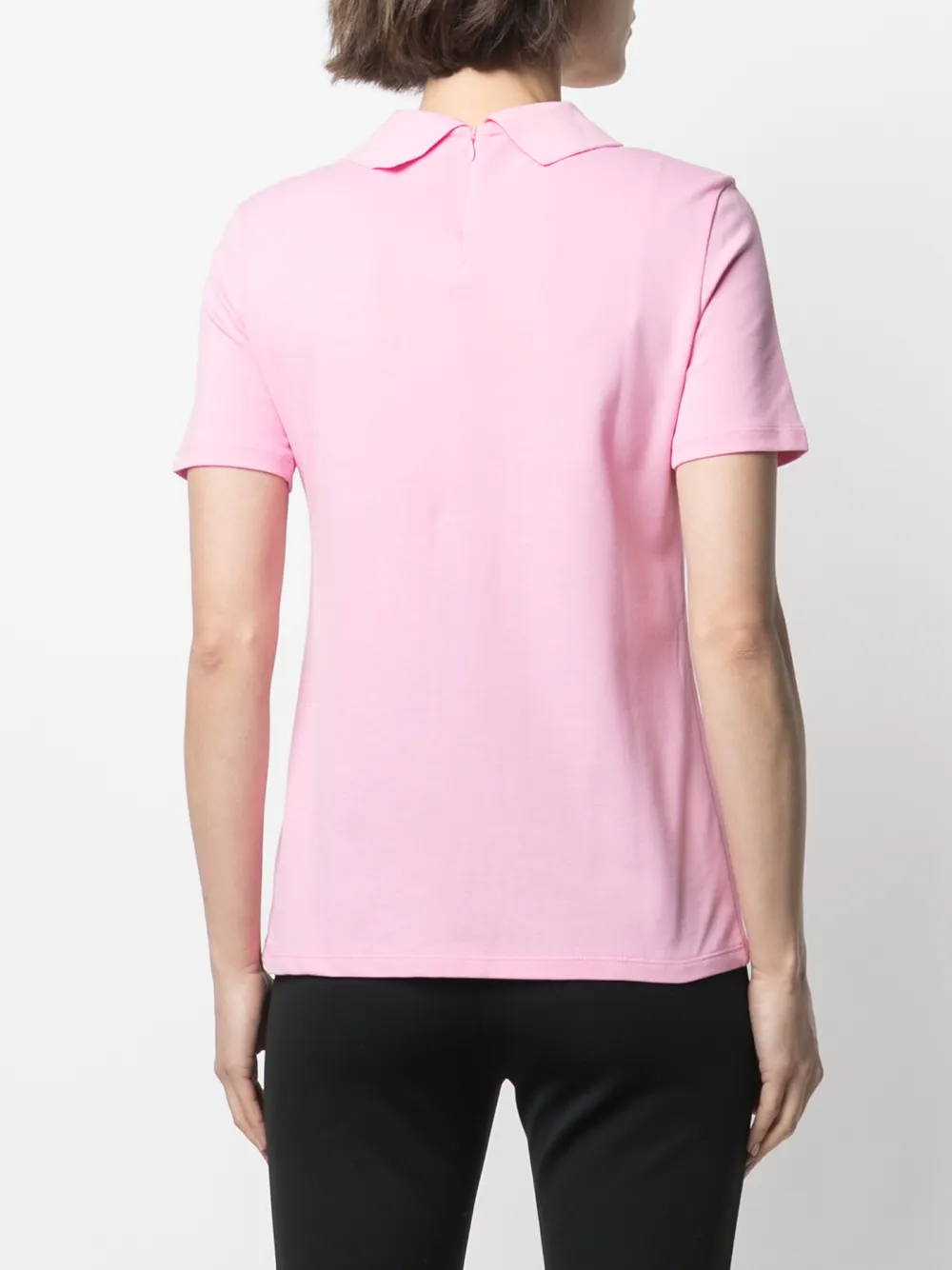 фото L&jr рубашка поло с вышитым логотипом