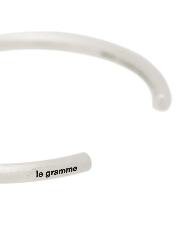 Le Gramme Le 15g Brushed Bangle Bracelet | Silver | FARFETCH