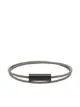 Image 1 of Le Gramme 7g brushed double cable bracelet