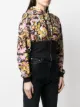 Versace Jeans Couture baroque-print contrast hoodie