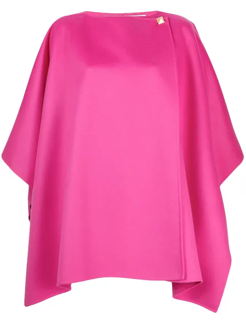 Valentino Garavani draped button cape