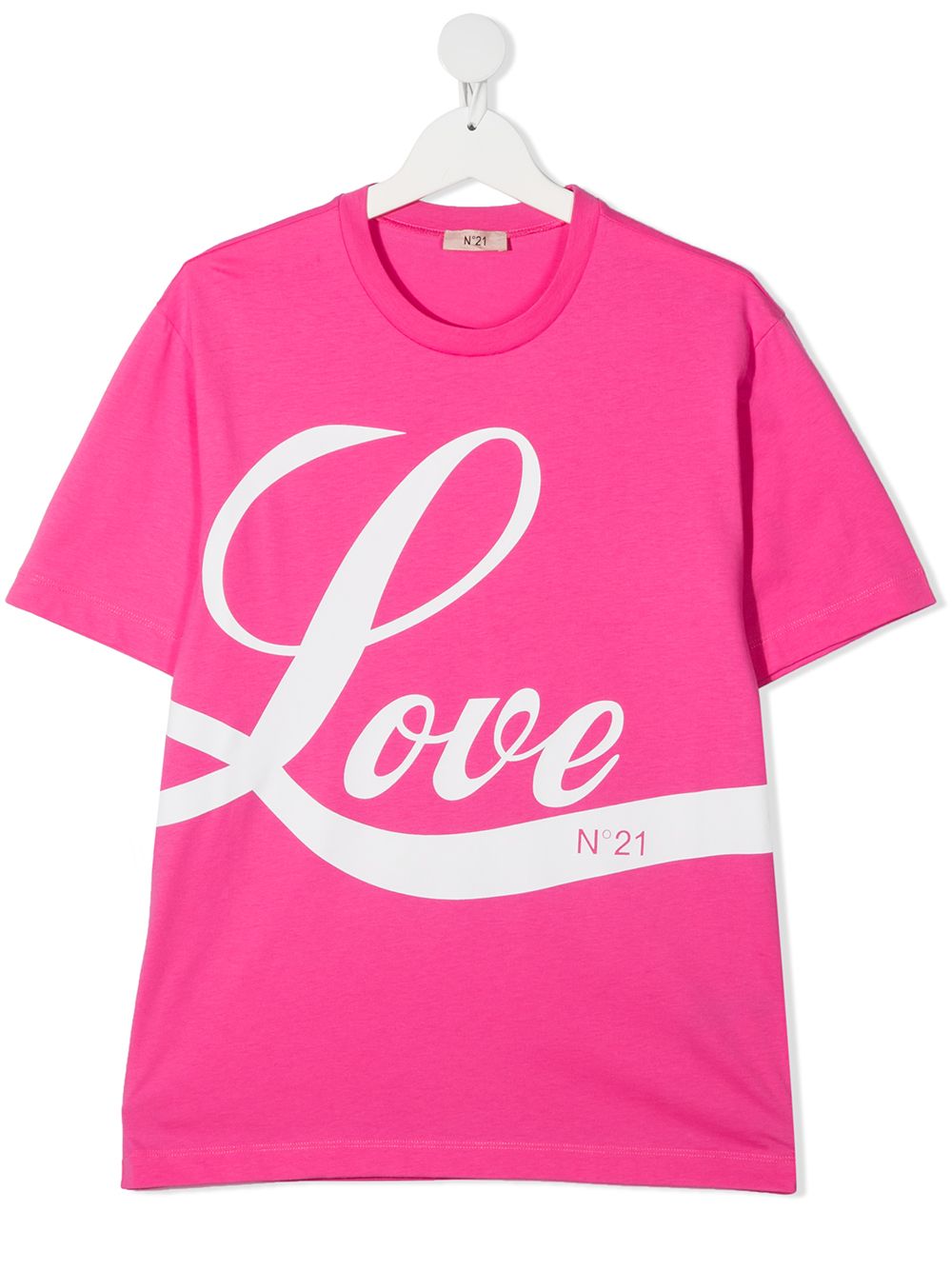 фото Nº21 kids love print t-shirt