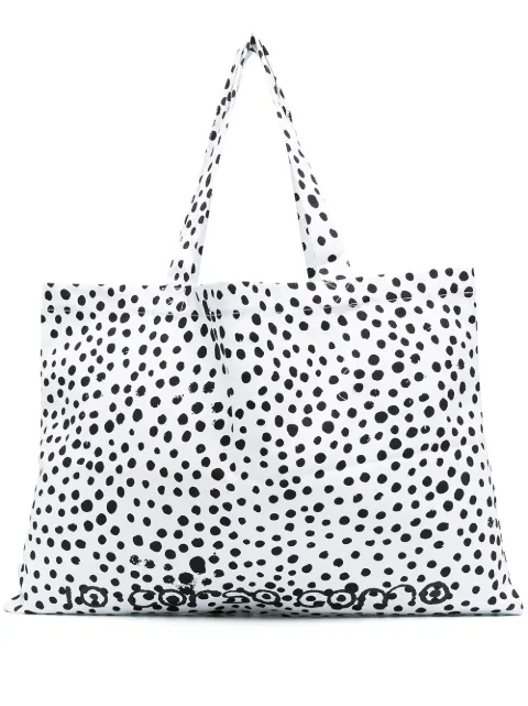 10 CORSO COMO Bolsa tote com poás e estampa de logo