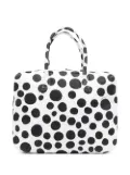 10 CORSO COMO polka dot tote bag - White
