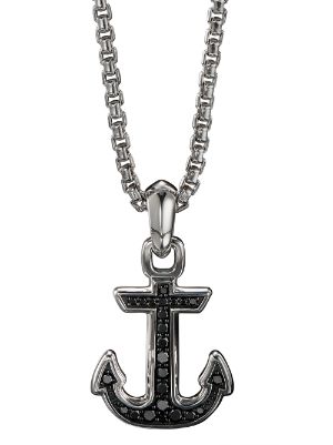 Anchor on sale diamond pendant