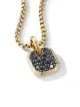 Image 2 of David Yurman 18-karat yellow gold Roman amulet