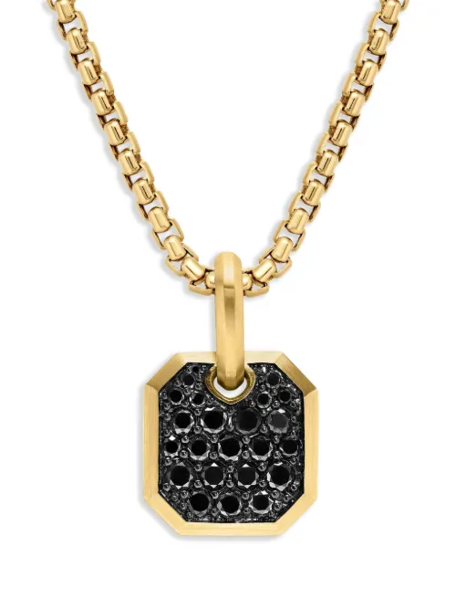 Pendentif Roman en 18ct pavé de diamants (15 mm) - David Yurman - Modalova