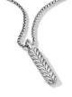 Image 2 of David Yurman sterling silver diamond pendant