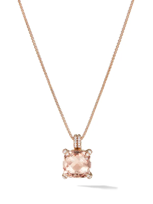 David Yurman 18kt Rose Gold Diamond 