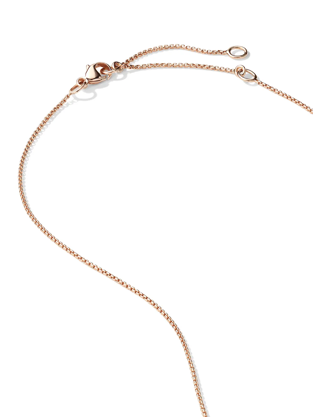  David Yurman 18kt Rotgoldhalskette 