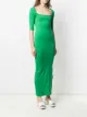 Simon Miller short-sleeved fitted maxi dress